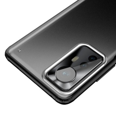 Xiaomi 12 (12X) Armor матовый твердый силиконовый чехол (TPU) с черной окантовкой | Vacins.lv