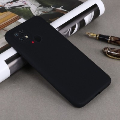 Xiaomi Redmi 10C Shell (TPU) твердый силиконовый чехол - чёрный | Vacins.lv