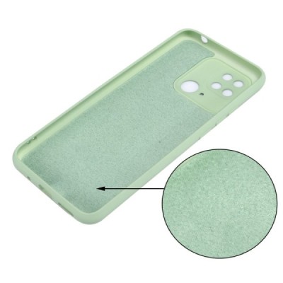 Xiaomi Redmi 10C Shell (TPU) твердый силиконовый чехол - зелёный | Vacins.lv