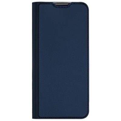 „Dux Ducis“ Skin серии Samsung Galaxy A13 4G (SM-A135F, SM-A137F) синий кожаный чехол-книжка | Vacins.lv