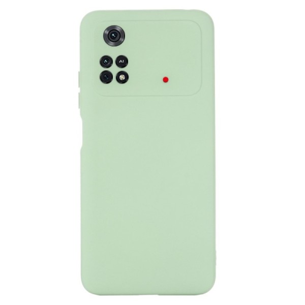 Твердый силиконовый чехол (TPU) „Shell“ -зелёный (Poco M4 Pro 4G)