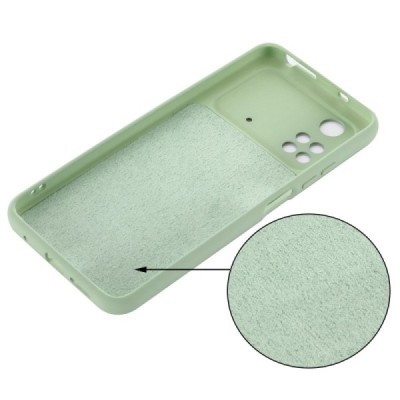 Xiaomi Poco M4 Pro 4G Shell (TPU) твердый силиконовый чехол - зелёный | Vacins.lv