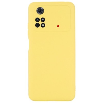 Xiaomi Poco M4 Pro 4G Shell cieta silikona (TPU) dzeltens apvalks | vacins.lv