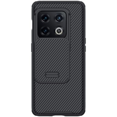 OnePlus 10 Pro „Nillkin“ CamShield чёрный чехол, задняя часть с защитой камеры | Vacins.lv