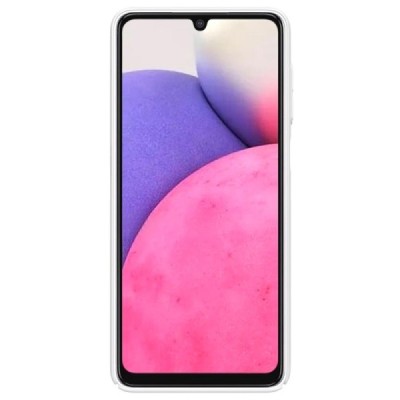 Samsung Galaxy A33 5G (SM-A336E) Nillkin Frosted Shield белый пластиковый чехол | Vacins.lv