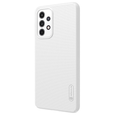 Samsung Galaxy A33 5G (SM-A336E) Nillkin Frosted Shield белый пластиковый чехол | Vacins.lv