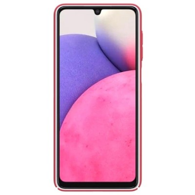 Nillkin Frosted Shield Samsung Galaxy A33 5G (SM-A336E) красный пластиковый чехол | Vacins.lv