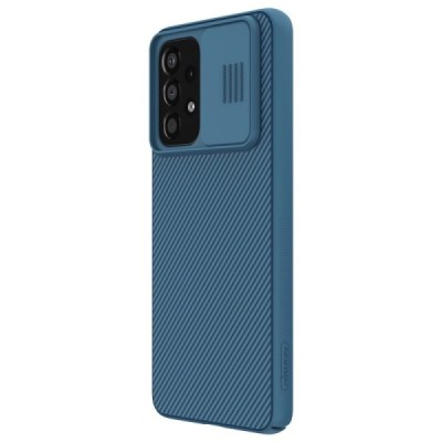 Samsung Galaxy A33 5G (SM-A336E) „Nillkin“ CamShield синий чехол, задняя часть с защитой камеры | Vacins.lv