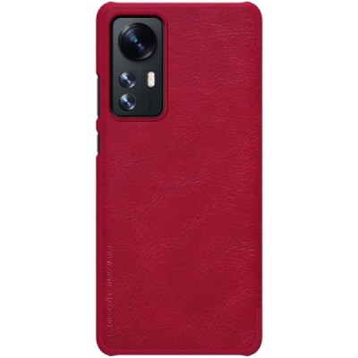 Роскошный красный кожаный чехол Xiaomi 12 (Xiaomi 12X) | Vacins.lv