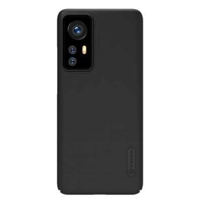 Nillkin Frosted Shield Xiaomi 12 (Xiaomi 12X) черный пластиковый чехол | Vacins.lv