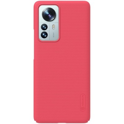 Nillkin Frosted Shield Xiaomi 12 Pro красный пластиковый чехол | Vacins.lv