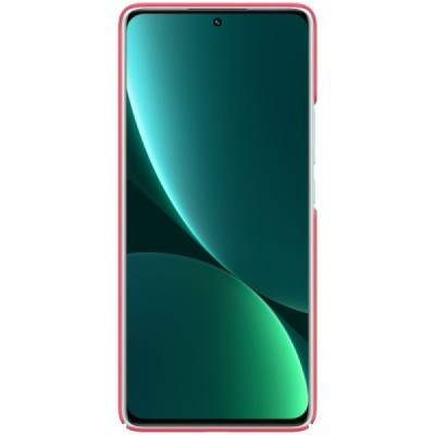 Nillkin Frosted Shield Xiaomi 12 Pro sarkans plastmasas futrālis | Vacins.lv