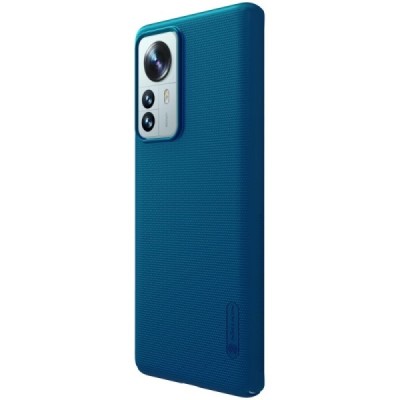 Nillkin Frosted Shield Xiaomi 12 Pro синий пластиковый чехол | Vacins.lv