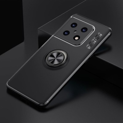 OnePlus 10 Pro „Ring“ Kickstand (TPU) melns apvalks | vacins.lv