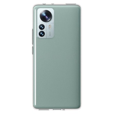 Твердый силиконовый чехол (TPU) для Xiaomi 12 Pro - прозрачный | Vacins.lv