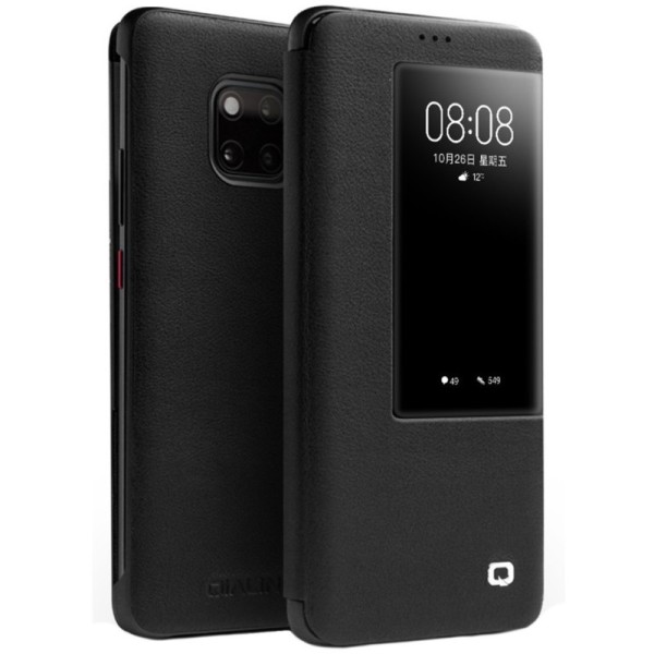 Чехол-книжка „QIALINO“ - чёрный (Mate 20 Pro)