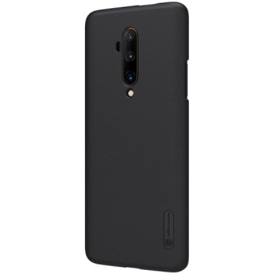 Nillkin Frosted Shield OnePlus 7T Pro melns plastmasas futrālis | Vacins.lv