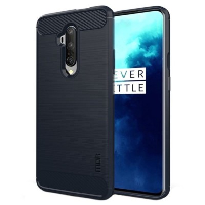 OnePlus 7T Pro „Mofi“ cieta silikona (TPU) tumši zils apvalks | vacins.lv