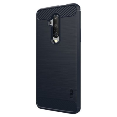 OnePlus 7T Pro „Mofi“ cieta silikona (TPU) tumši zils apvalks | vacins.lv