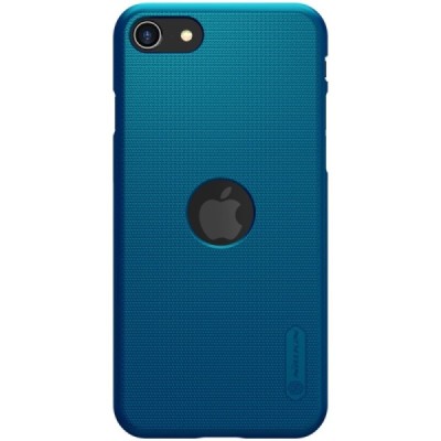 Nillkin Frosted Shield Apple iPhone SE 2020 (Apple iPhone SE 2022) синий пластиковый чехол | Vacins.lv