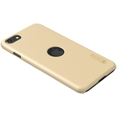 Nillkin Frosted Shield Apple iPhone SE 2020 (Apple iPhone SE 2022) золотой пластиковый чехол | Vacins.lv
