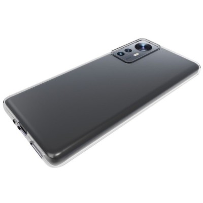 Твердый силиконовый чехол (TPU) для Xiaomi 12 (Xiaomi 12X) - прозрачный | Vacins.lv