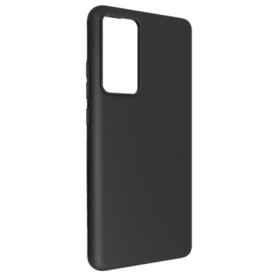 Твердый силиконовый чехол (TPU) для Xiaomi 12 (Xiaomi 12X) - чёрный | Vacins.lv