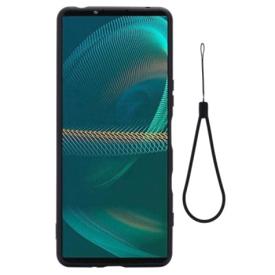 Sony Xperia 1 IV Shell (TPU) твердый силиконовый чехол - чёрный | Vacins.lv