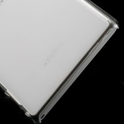 Sony Xperia M2 plastmasas dzidrs (caurspīdīgs) futrālis / Vacins.lv