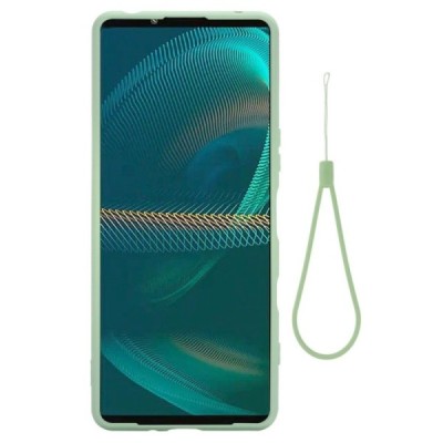 Sony Xperia 1 IV Shell (TPU) твердый силиконовый чехол - зелёный | Vacins.lv