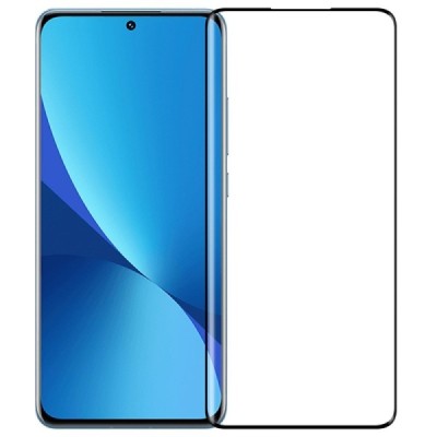 Xiaomi 12 Pro Mofi Tempered Glass melns ekrāna aizsargstikls | Vacins.lv