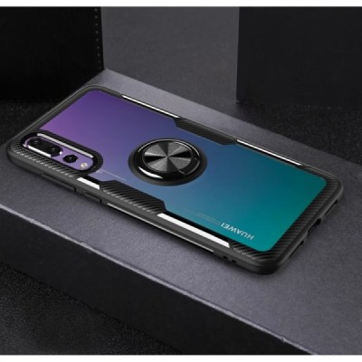 Huawei P20 Pro „Fashion“ Kickstand cieta silikona (TPU) dzidrs apvalks | vacins.lv