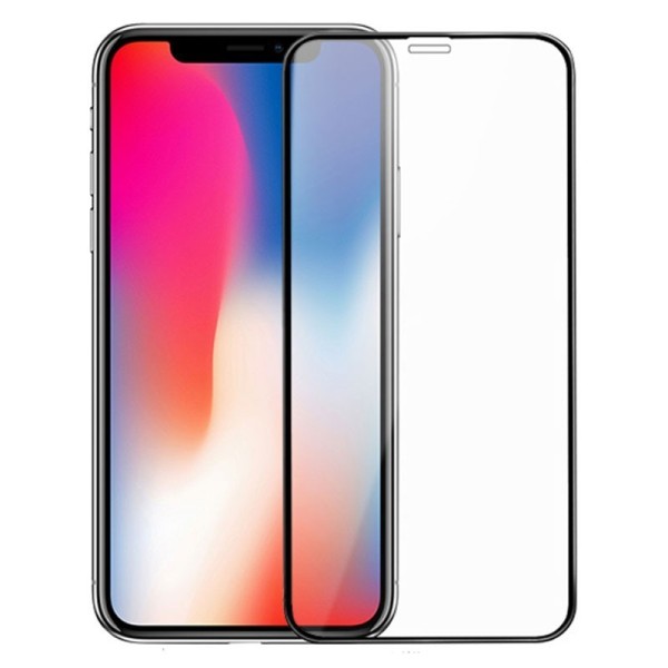 „Guardian“ Tempered Glass ekrāna aizsargstikls 0.26 mm - melns (iPhone 11 Pro / X / Xs)