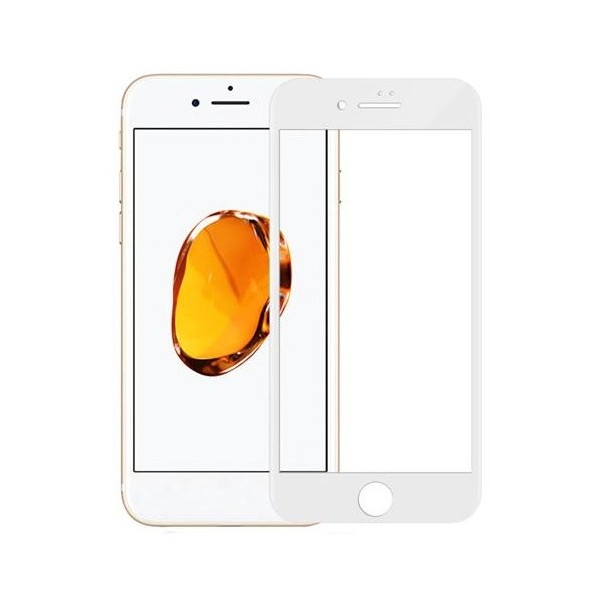„Guardian“ Tempered Glass ekrāna aizsargstikls 0.26 mm - balts (iPhone 7 / 8 / SE 2020 / SE 2022)