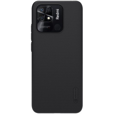 Nillkin Frosted Shield Xiaomi Redmi 10C melns plastmasas futrālis | Vacins.lv