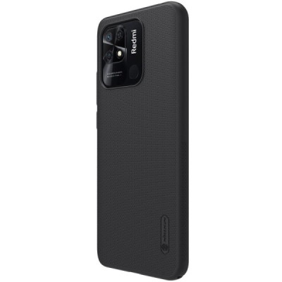Nillkin Frosted Shield Xiaomi Redmi 10C черный пластиковый чехол | Vacins.lv