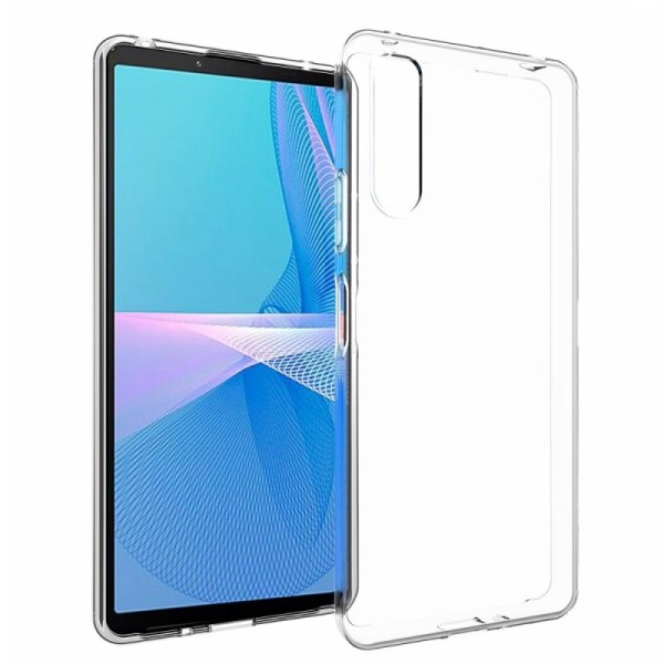 Твердый силиконовый чехол (TPU) - прозрачный (Xperia 10 IV)