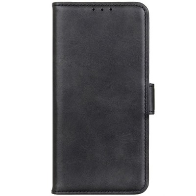 Xiaomi Redmi Note 11 Pro+ открываемый чёрный кожаный чехол - книжка | Vacins.lv