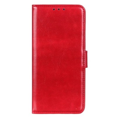 Xiaomi Redmi Note 11 Pro+ открываемый красный кожаный чехол - книжка | Vacins.lv