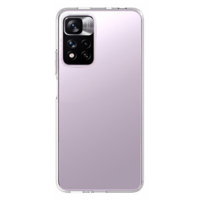 Твердый силиконовый чехол (TPU) для Xiaomi Redmi Note 11 Pro+ - прозрачный | Vacins.lv