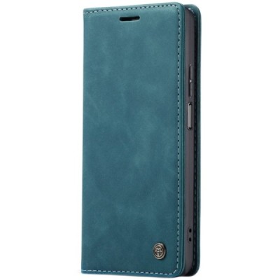 Xiaomi Redmi Note 11 Pro+ CaseMe Retro открываемый зелёный кожаный чехол – книжка | Vacins.lv