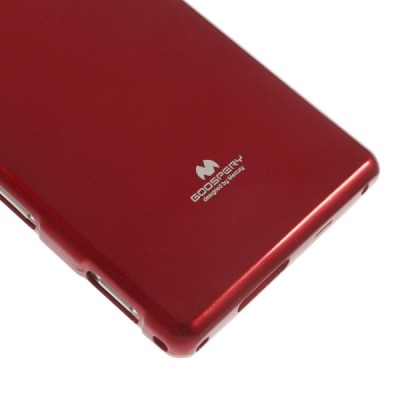 Sony Xperia M2 D2303 Mercury raudonas kieto silikono tpu dėklas - nugarėlė / Priedai.lt