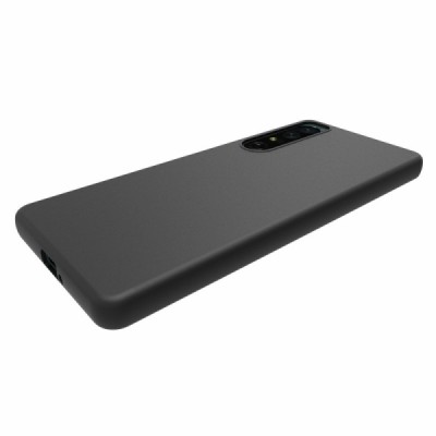 Твердый силиконовый чехол (TPU) для Sony Xperia 1 IV - чёрный | Vacins.lv
