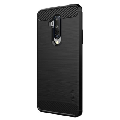 OnePlus 7T Pro „Mofi“ твердый силиконовый чехол (TPU) - черный | Vacins.lv
