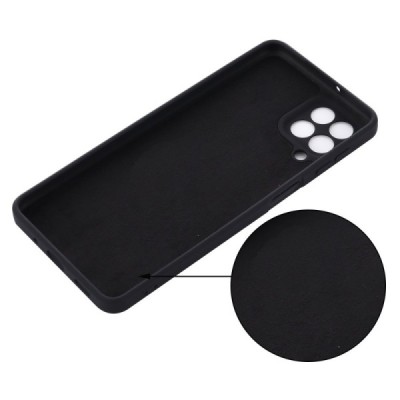Samsung Galaxy M53 5G (M536) „Shell“ cieta silikona (TPU) melns apvalks | vacins.lv