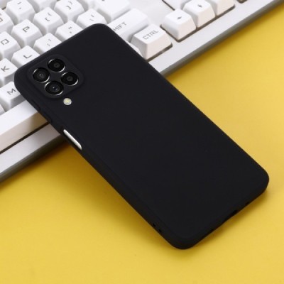 Samsung Galaxy M53 5G (M536) „Shell“ cieta silikona (TPU) melns apvalks | vacins.lv