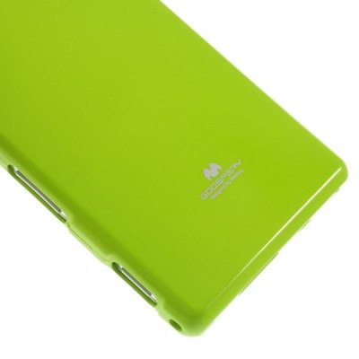 Sony Xperia M2 D2303 Mercury zaļš cieta silikona (TPU) futrālis / Vacins.lv