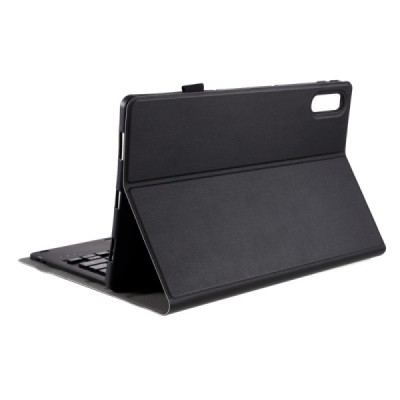 Lenovo Tab P11 Pro 11.5" (J706F) ādas atvēramais melns futrālis ar bluetooth tastatūra | Vacins.lv