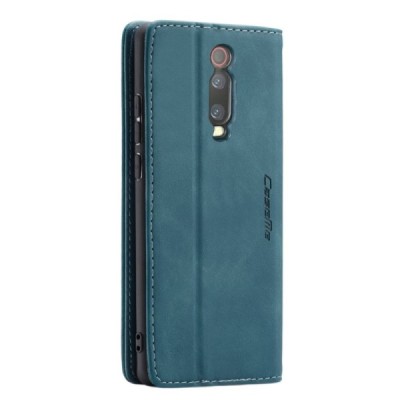 Xiaomi Mi 9T (Mi 9T Pro) CaseMe Retro открываемый зелёный кожаный чехол – книжка | Vacins.lv