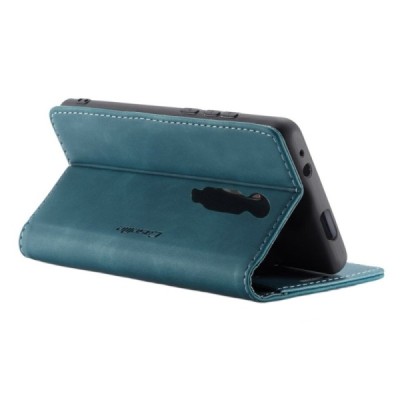 Xiaomi Mi 9T (Mi 9T Pro) CaseMe Retro открываемый зелёный кожаный чехол – книжка | Vacins.lv